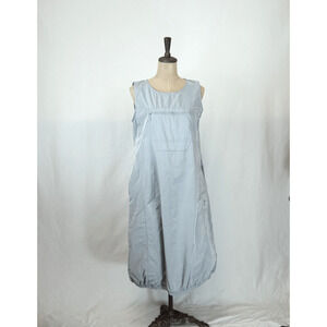 NWT Sassy #63113 Grey Sleeveless Midi Balloon Dress Parachute LG #0226